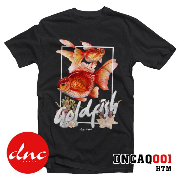 Kaos Goldfish Ikan Mas DNC Labels Premium DNCAQ001