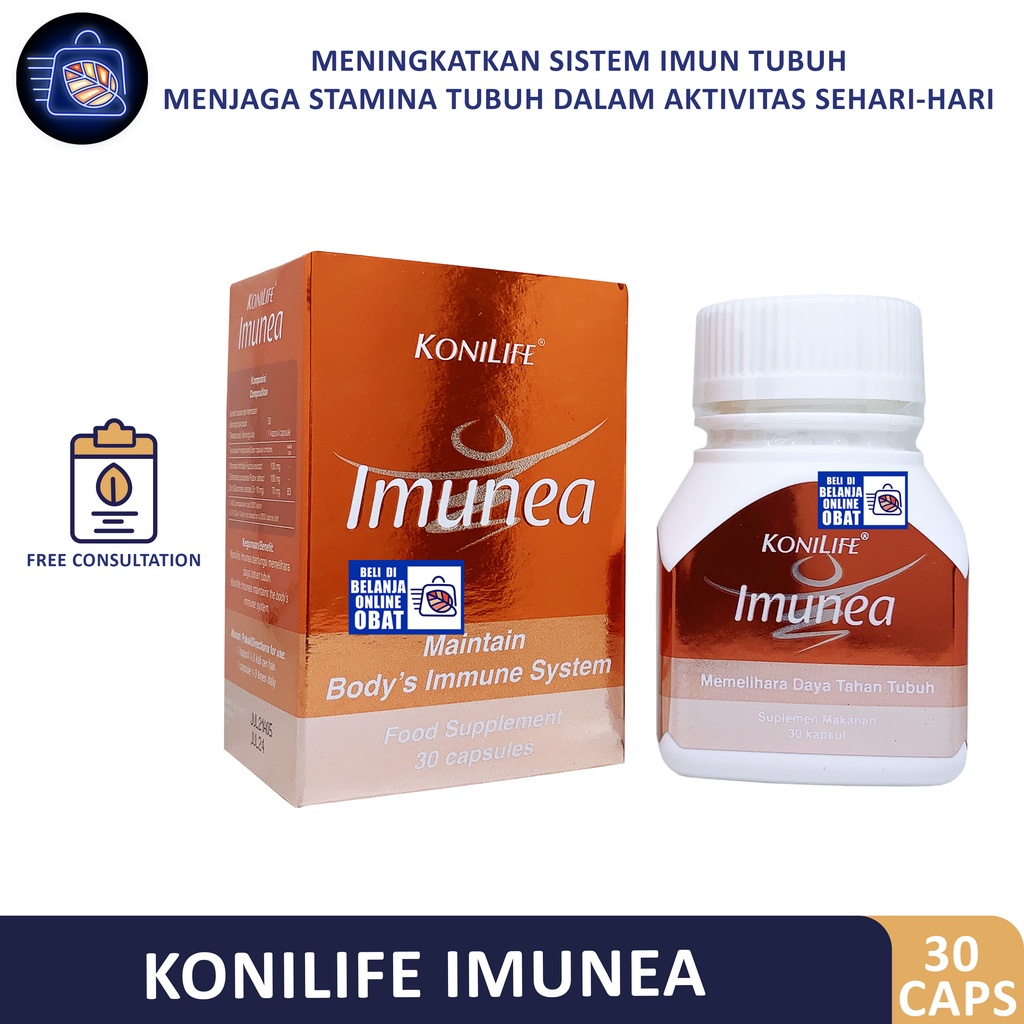 

KONILIFE Imunea 30's // Memelihara daya tahan tubuh