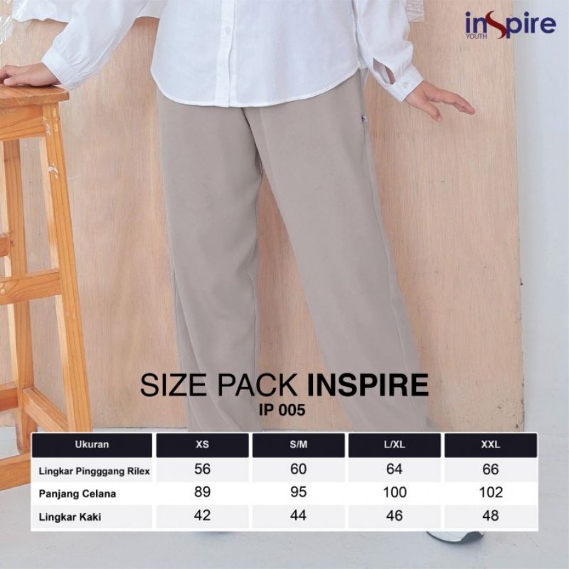 CELANA KATUN WANITA IP 004 ° IP 005 INSPIRE