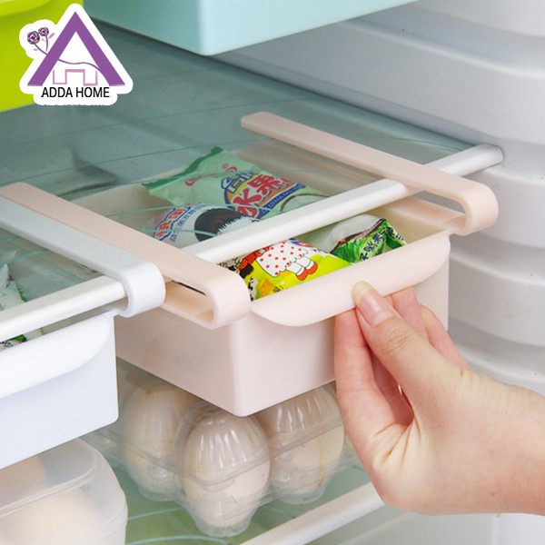 Adda Home - Rak Tambahan Kulkas Kotak Food Organizer Serbaguna