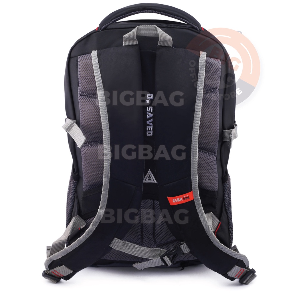 RTM - Tas Ransel Outdoor Pria Gear Bag 13153 - USEVIDOF Laptop Backpack + FREE Raincover Promo Diskon Murah Tas Laptop Kerja Kantor Kuliah Anti Air Fashion Pria Outdoor Termurah Terlaris Best Seller