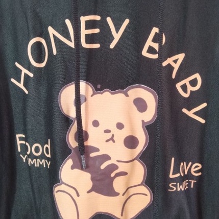 HONEY BABY BEAR SWEATER HOODIE JUMPER