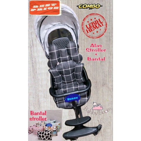 UNIVERSAL STROLLER PAD / ALAS STROLLER / PAKET ALAS STROLLER BANTAL BAYI / ALAS STROLLER CAR SEAT BOUNCER / SEAT PADDING BABY / ALAS KURSI MAKAN BAYI / ALAS HIGHCHAIR