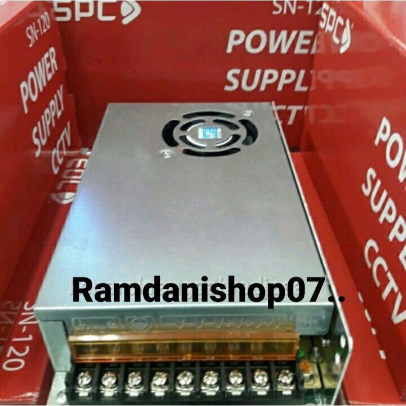 Power supplay 12v 20 amper terapo untu lampu eralase atau cctv