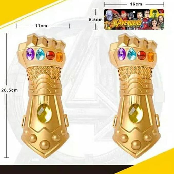 SARUNG TANGAN THANOS / THANOS GLOVE / MAINAN ANAK THANOS