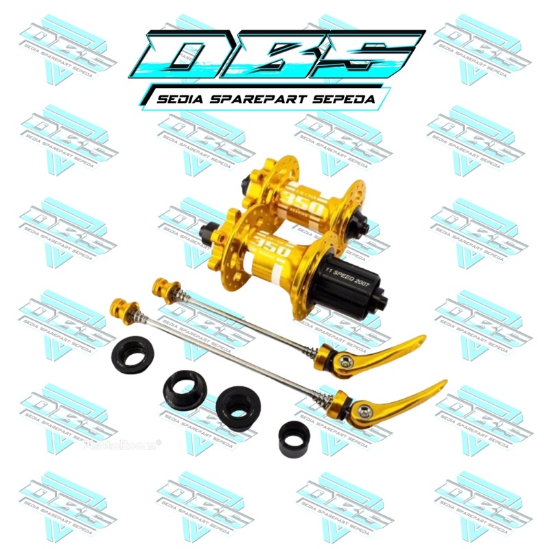 HUB FREEHUB STRUMMER MT-350 4 IN 1  QR PLUS TA 15X100 & TA 12X142 GOLD