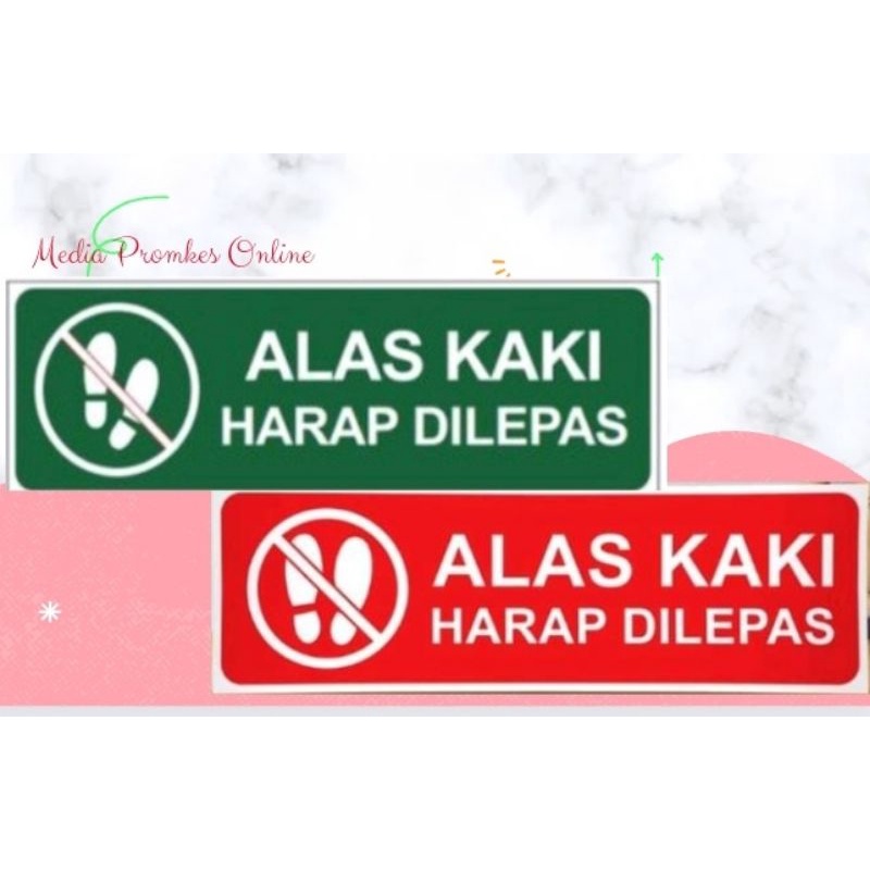 

Stiker Alas Kaki Harap Di Lepas
