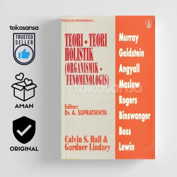 Teori-Teori Holistik Organismik Fenomenologis, Psikologi Kepribadian 2 - Calvin S. Hall dan Gardner 