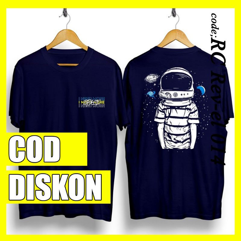Astronot Kaos Astronot, baju distro astronot, Baju Kaos Astronot, Baju Astronot Anak, Kaos Astronot