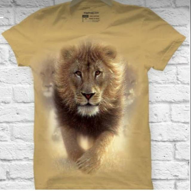 Kaos 3dimensi LION