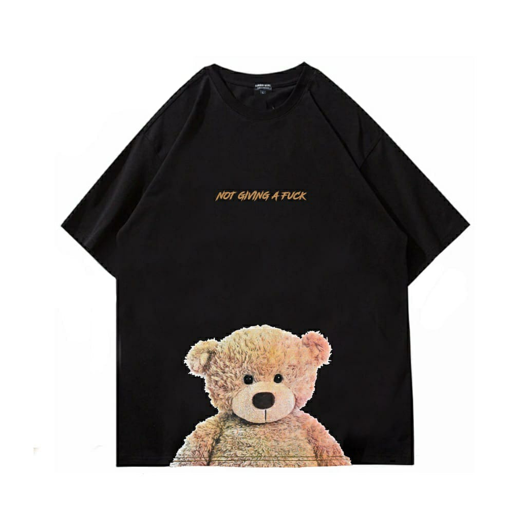 Kaos murah Kaos distro murah baju  distro pria t-shirt murah combed30s BEAR GIVING