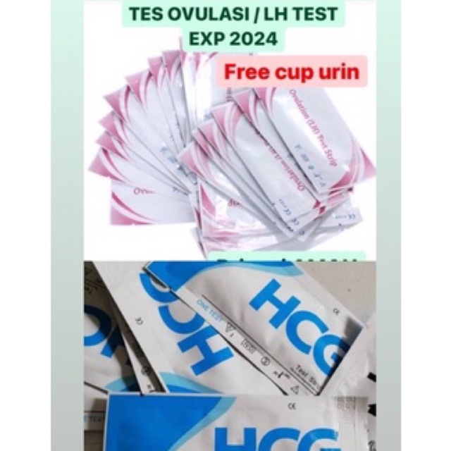 TESTPACK - LH TES MASA SUBUR WANITA - ALAT TES KESUBURAN WANITA - OVULATION TEST- LH TEST OVULASI