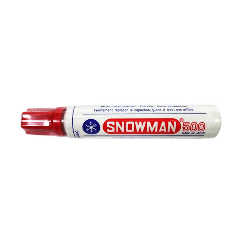 Snowman No.500 Spidol Merah