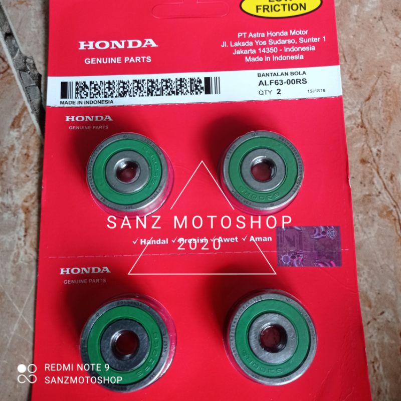 Bearing Klaher Laher Roda 6300 Klaher Roda Depan Mio Karbu, GT, Mio J, Xeon, MioM3, Jupiter, Vega