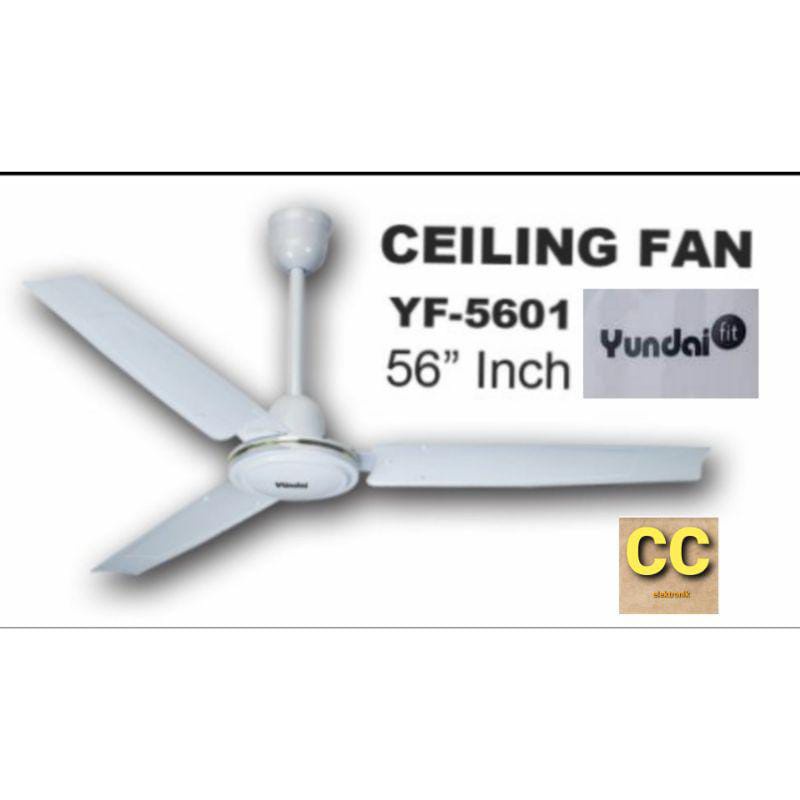 Kipas Angin Gantung 56'' Kipas Plafon Yundai YF-5601 Ceiling Fan