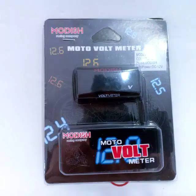 VOLT METER  AKI /VOLT METER RIZOMA AKI MOTOR VOLT METER DIGITAL universal