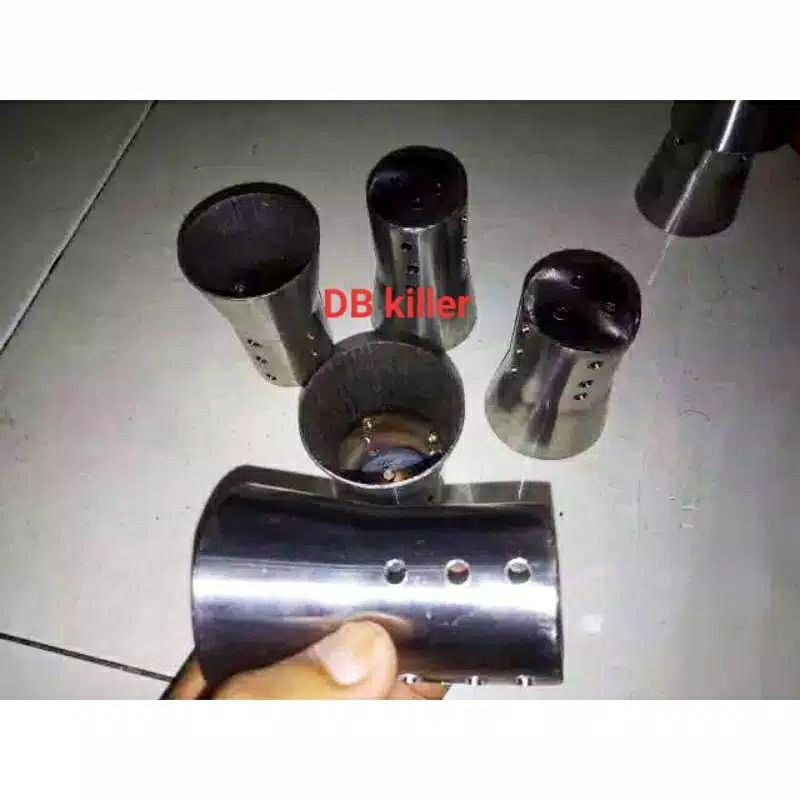 KNALPOT POLOS FFA ALL BEBEK (INLET 50) SUPRA JUPITER REVO VEGA KHARISMA SMASH SHOGUN BLADE DLL