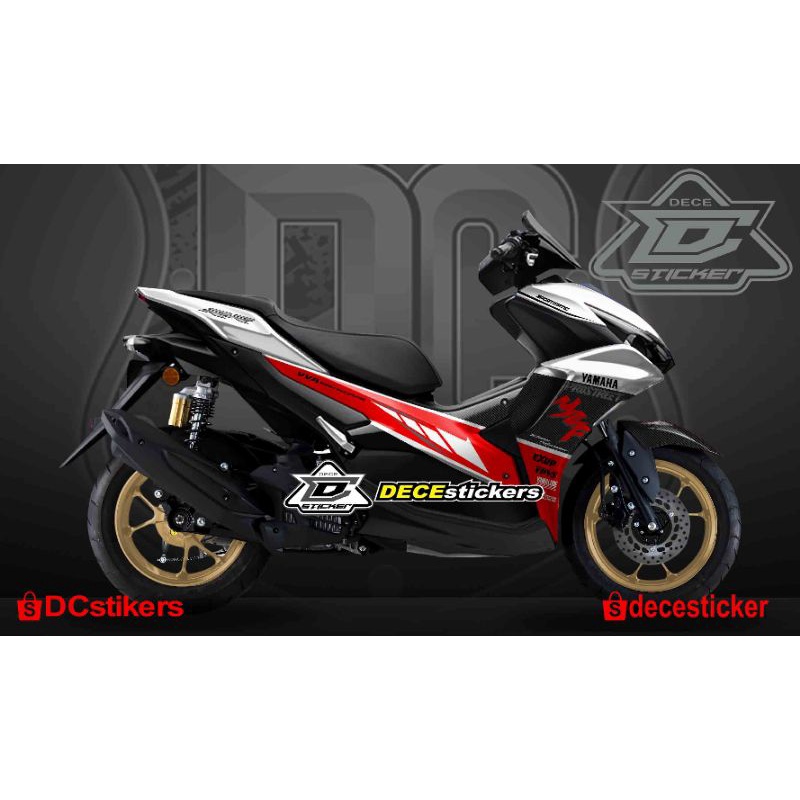 decal new aerox 155 connected