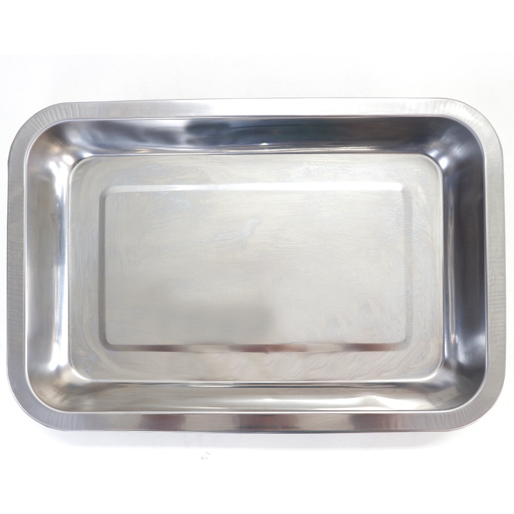 Nampan Baki Stainless Steel 32 x 22 x 4