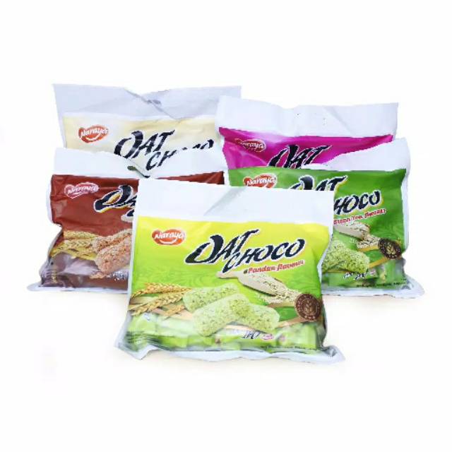 

Naraya Oat Choco Netto 400 gr (Isi 40 pcs x @10gr)