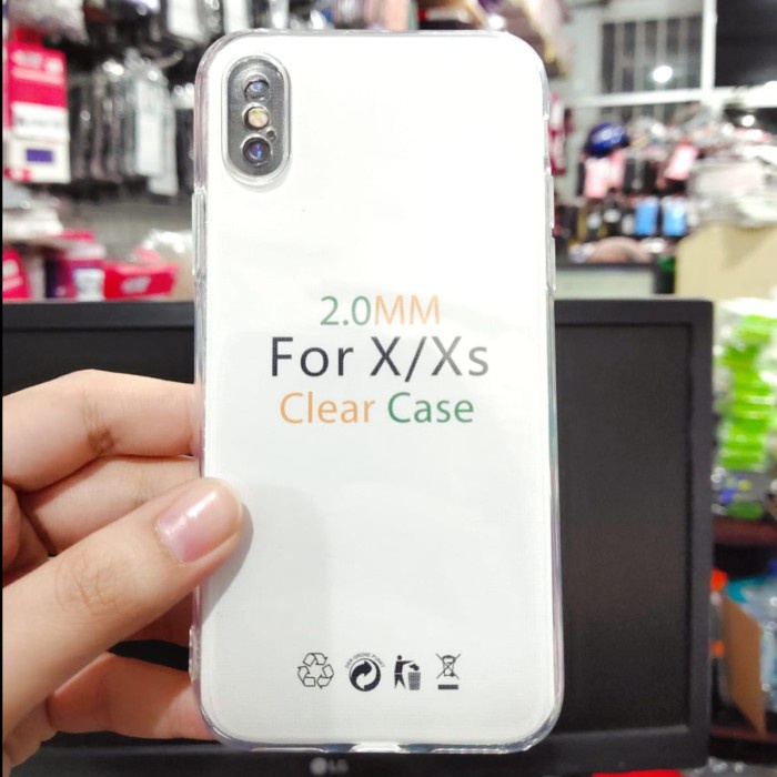 NEW Case Casing HP  OEM iPhone X XS XR XsMax UltraThin2.0mm iPhone X XS  / Kondom Silikon NRZ