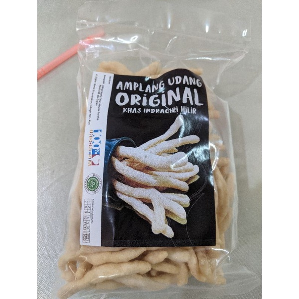 

Amplang Udang Original Khas Indragiri Hilir 100 gram