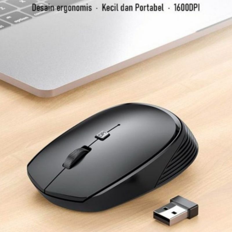 MOUSE ROBOT M205 M 205 1600dpi Bluetooth Minimalist Murah