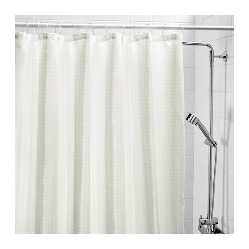 SAXALVEN Tirai shower 180x200 cm putih