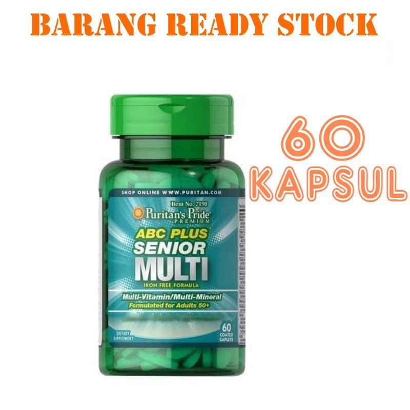 Puritan's Pride ABC Plus Senior Multi