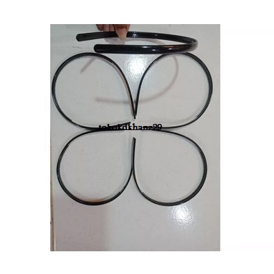 Bando Hitam / Bando Lidi / Bando Plastik Polos / Bando Pria Dan Wanita / Bando Rambut