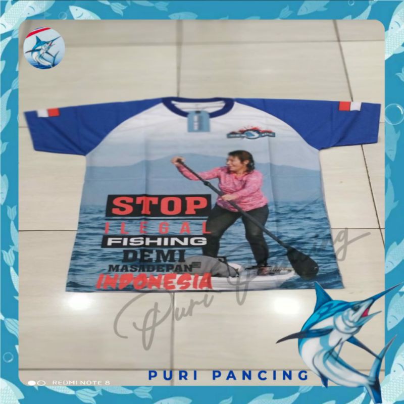 Kaos Mancing Mania ORI Jersey Pendek