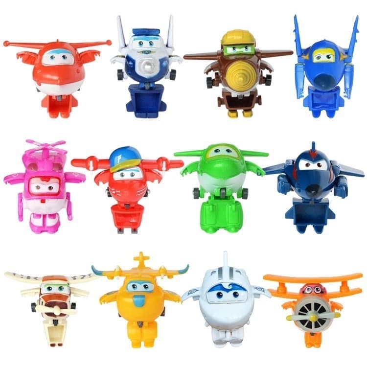 Figure Super wings isi 12 pcs / Topper superwings set 12 pcs