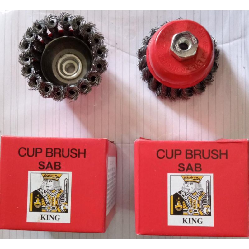 SIKAT MANGKOK KING KEPANG WIRE CUP BRUSH WHEEL