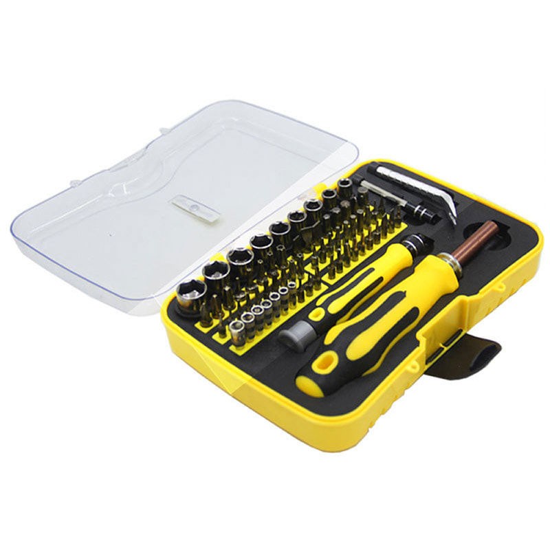 Obeng Set Reparasi 70 in 1 - Yellow