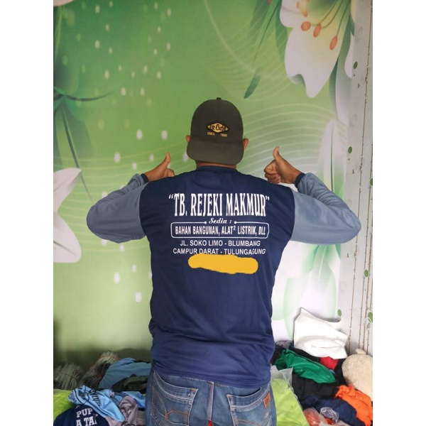 kaos promosi .kaos sablon toko bangunan toko pertanian.kaos pabrik.kaos olahraga sekolah