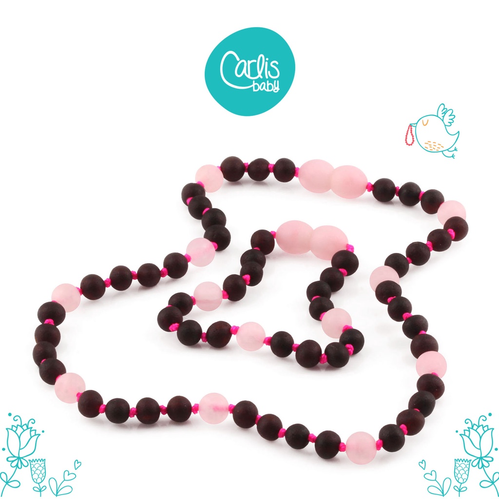 AG65 Kalung dan Gelang Amber Tumbuh Gigi Bayi By Carlis Baby