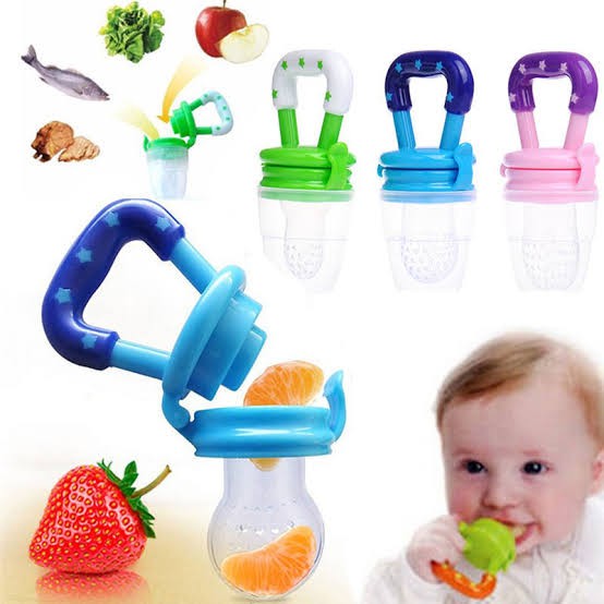 EMPENG SILIKON DOT BUAH BAYI - BABY FRUIT AND FOOD FEEDER SILICON SUPER LEMBUT-1