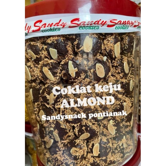 

SANDY COOKIES COKLAT KEJU ALMOND 200Gram