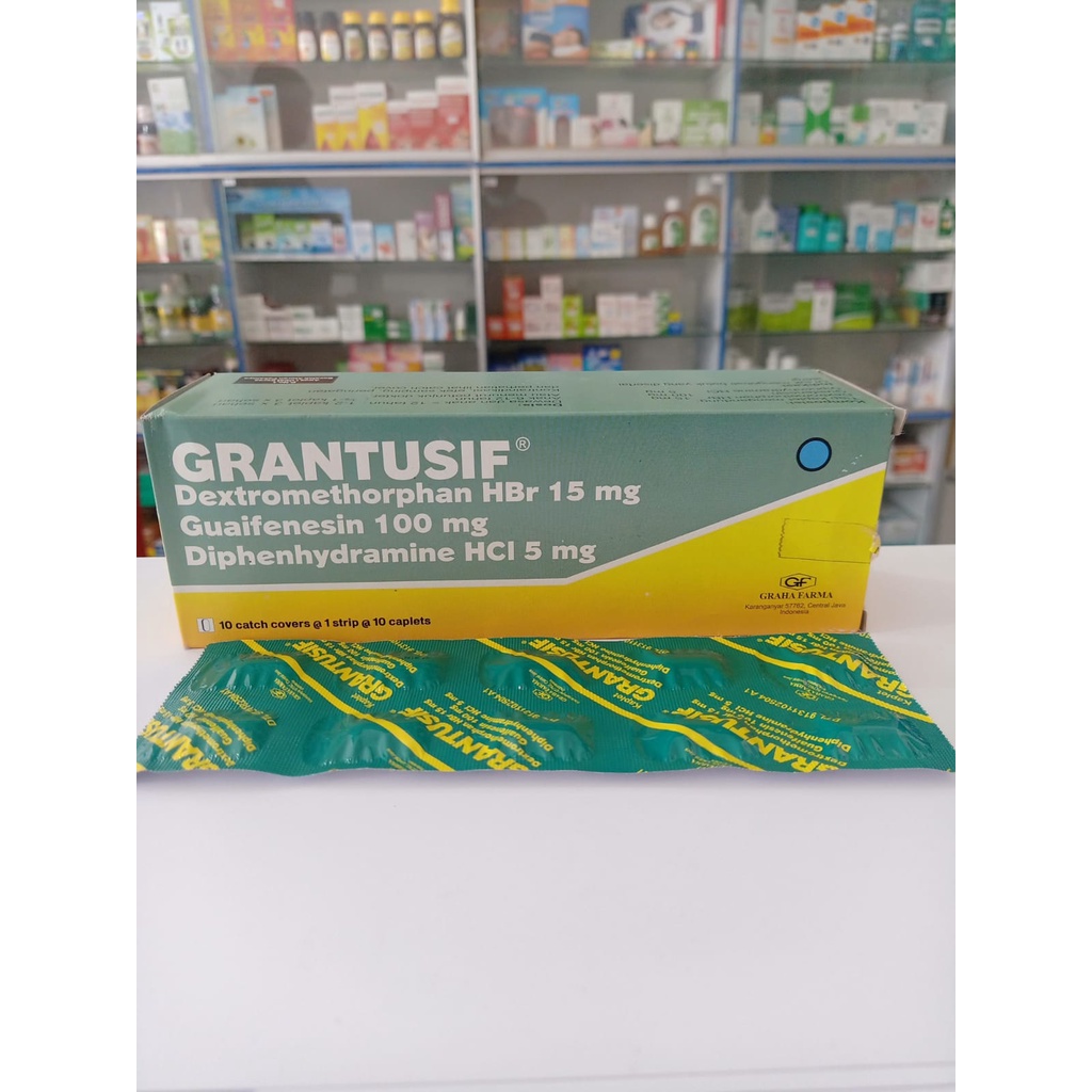 Grantusif Obat Batuk Pilek Grantusif Tablet