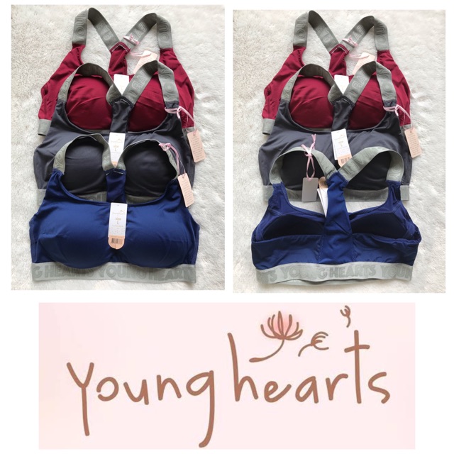 Young hearts sport bra original branded last stock dept store big sale