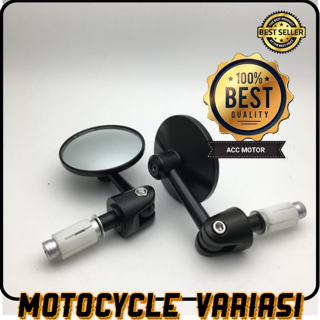 Spion jalu bulat spion bar end bulat nmax aerox vespa beat universal