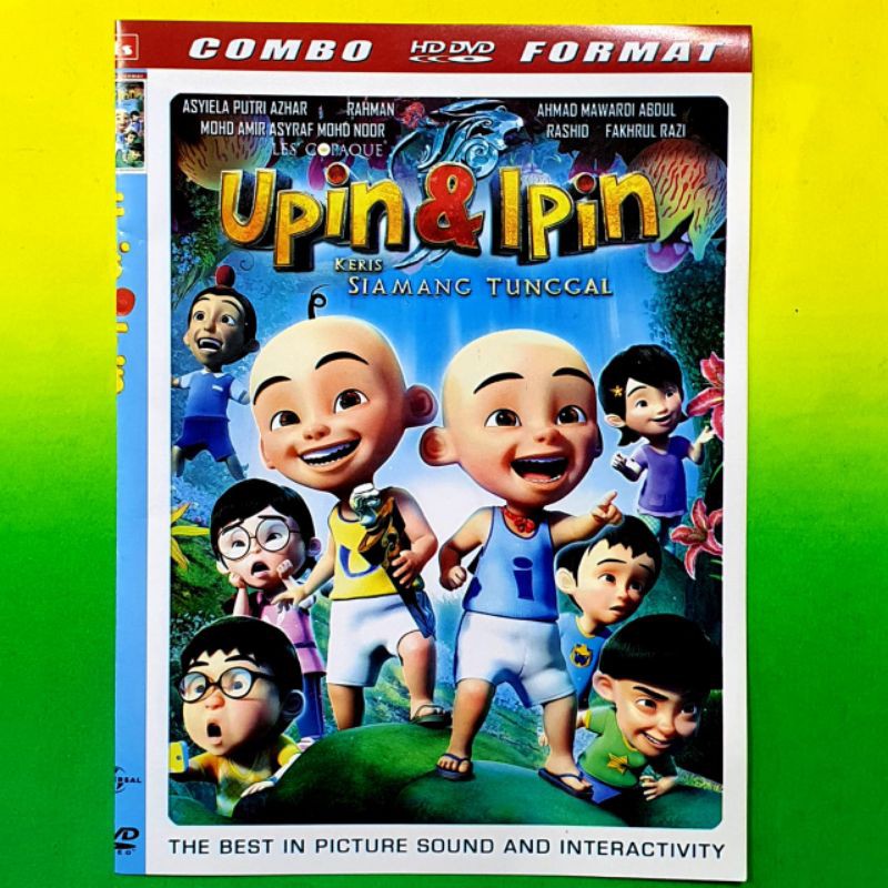 Kaset Video Film Anak Terbaru Upin Ipin Keris Siamang Tunggal The Movie Shopee Indonesia