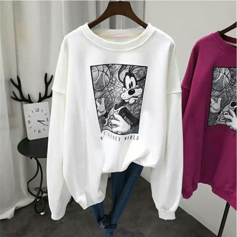 SWEATER KOREA OVERSIZE / SWEATER JUMBO / SWEATER WANITA LUCU