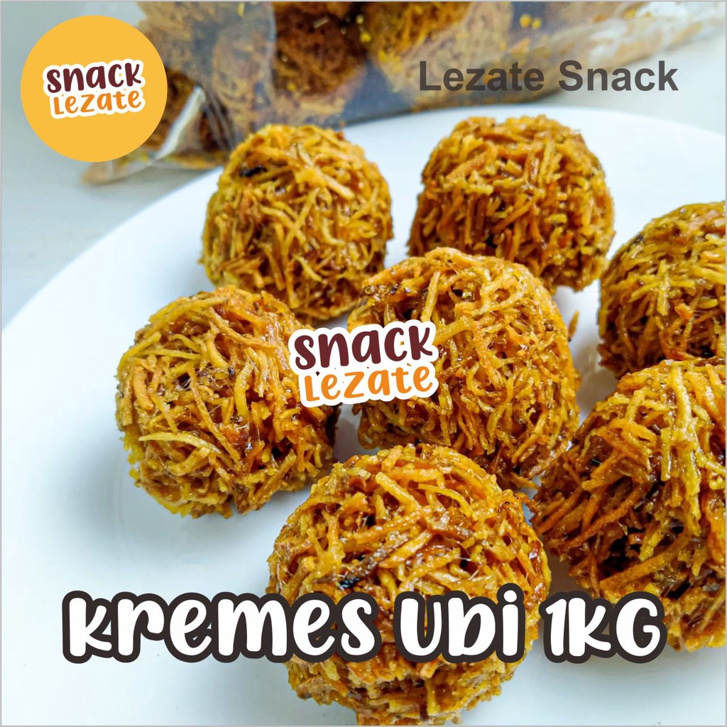 

Grubi Kremes 1 KG Manis / Kremes Ubi Jalar Gula Merah Manis Kiloan Khas Cilembu Grubi Grosir Snack WAP SHOP