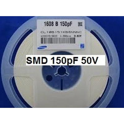 Capacitor Smd Chip 150Pf 50V Nivic00 Ayo Beli