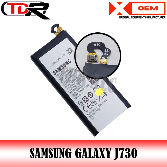 BATERAI BATTERAY BATRE SAMSUNG GALAXY J7 PRO J730 EB-BJ730ABE ORIGINAL OEM