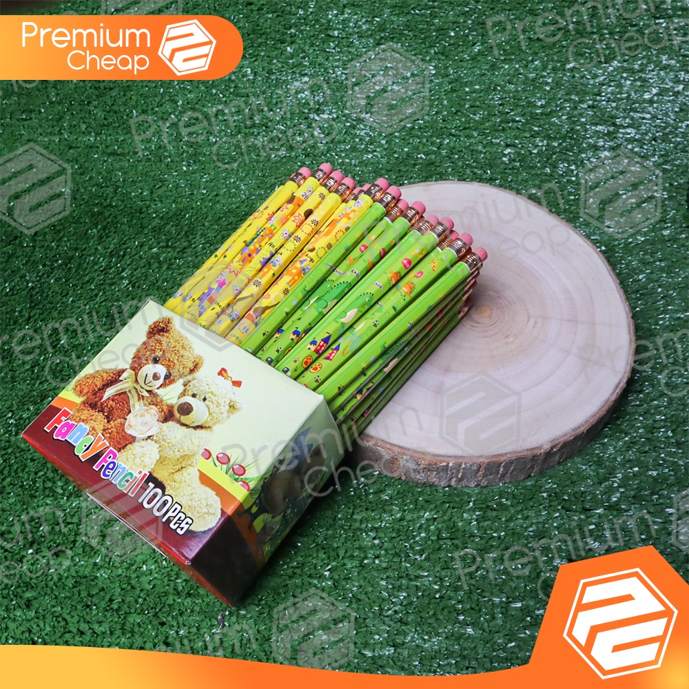 

[100 PCS] Pensil Fancy Stip Murah isi 100 Pcs