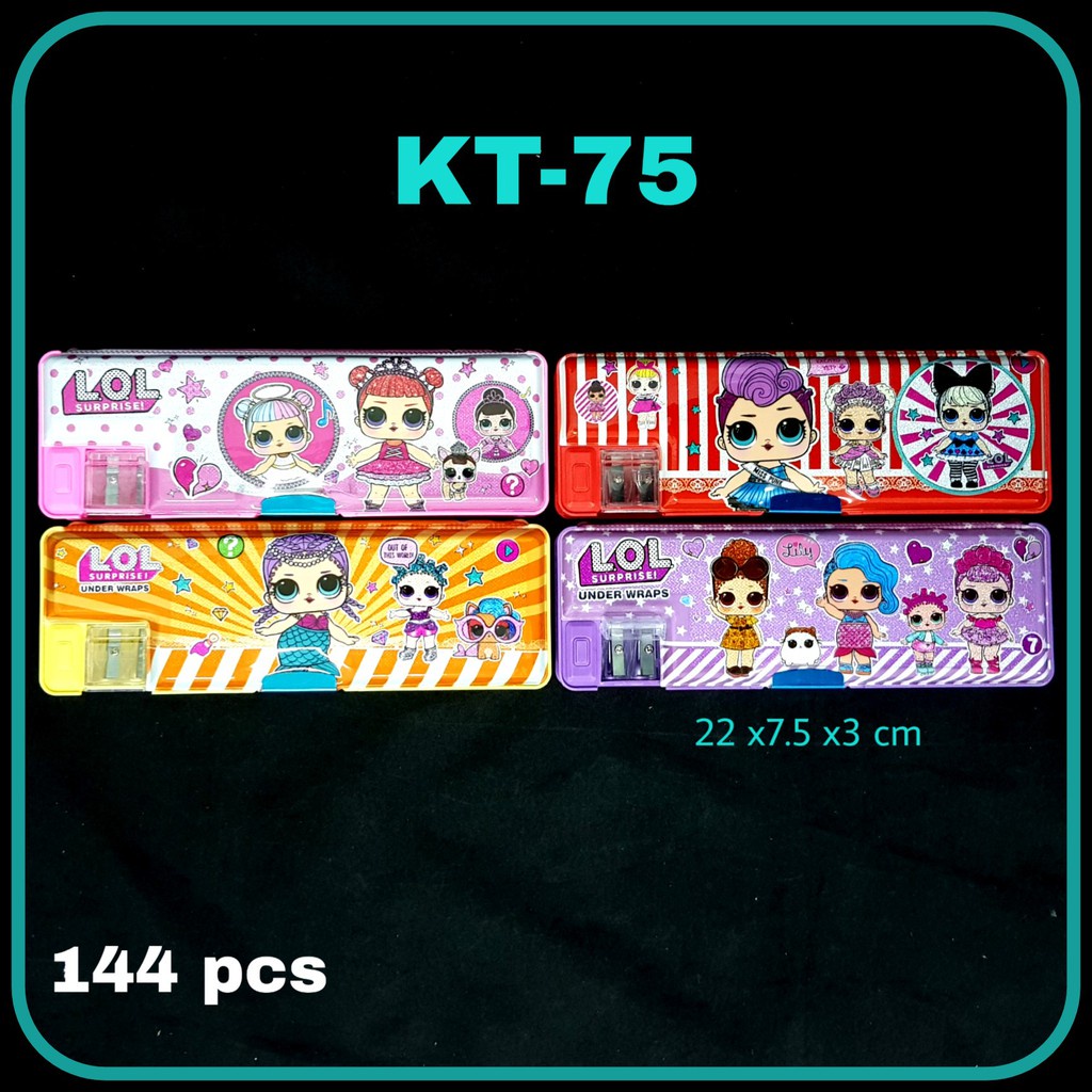 

MJ Kotak Pensil Magnet KT-75 / Tempat Pensil / Pencil Case