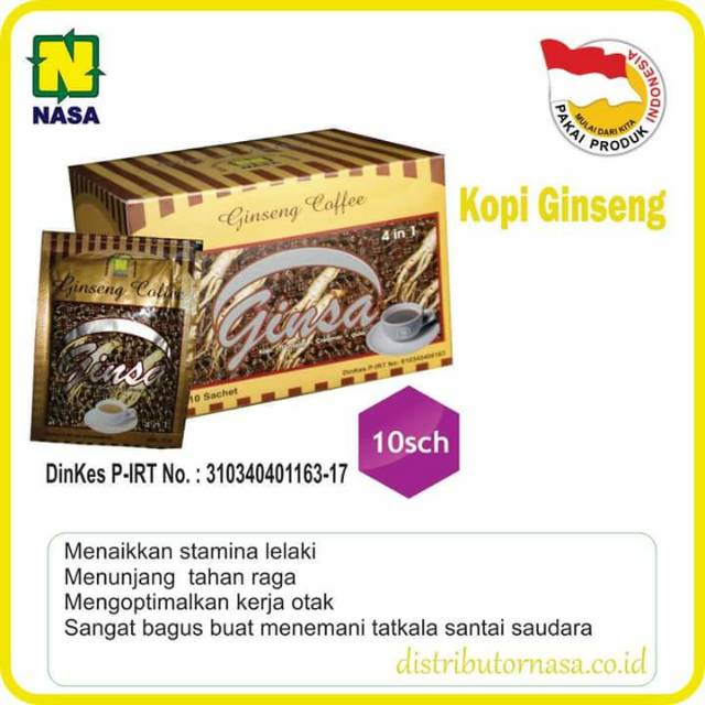 

Kopi ginsa NASA