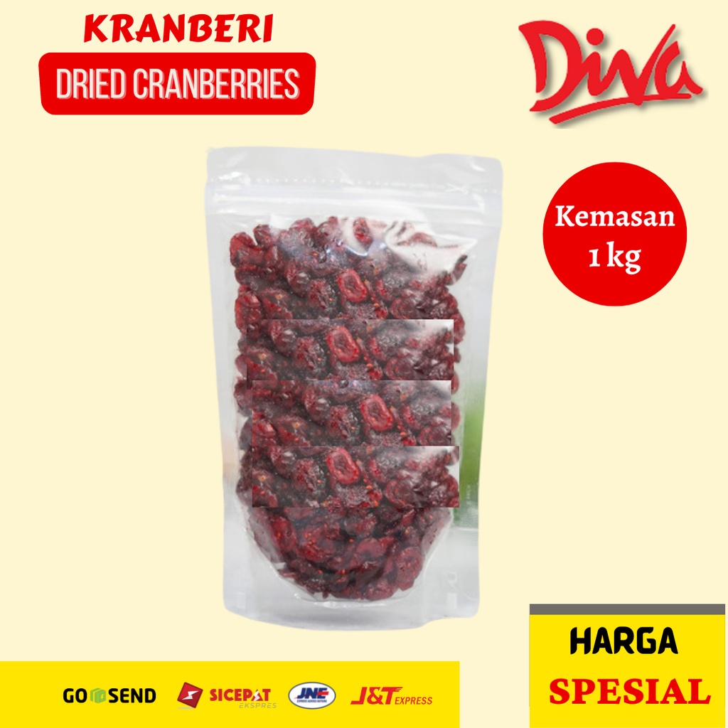 

Dried Cranberries/Kranberi kering 1 kg